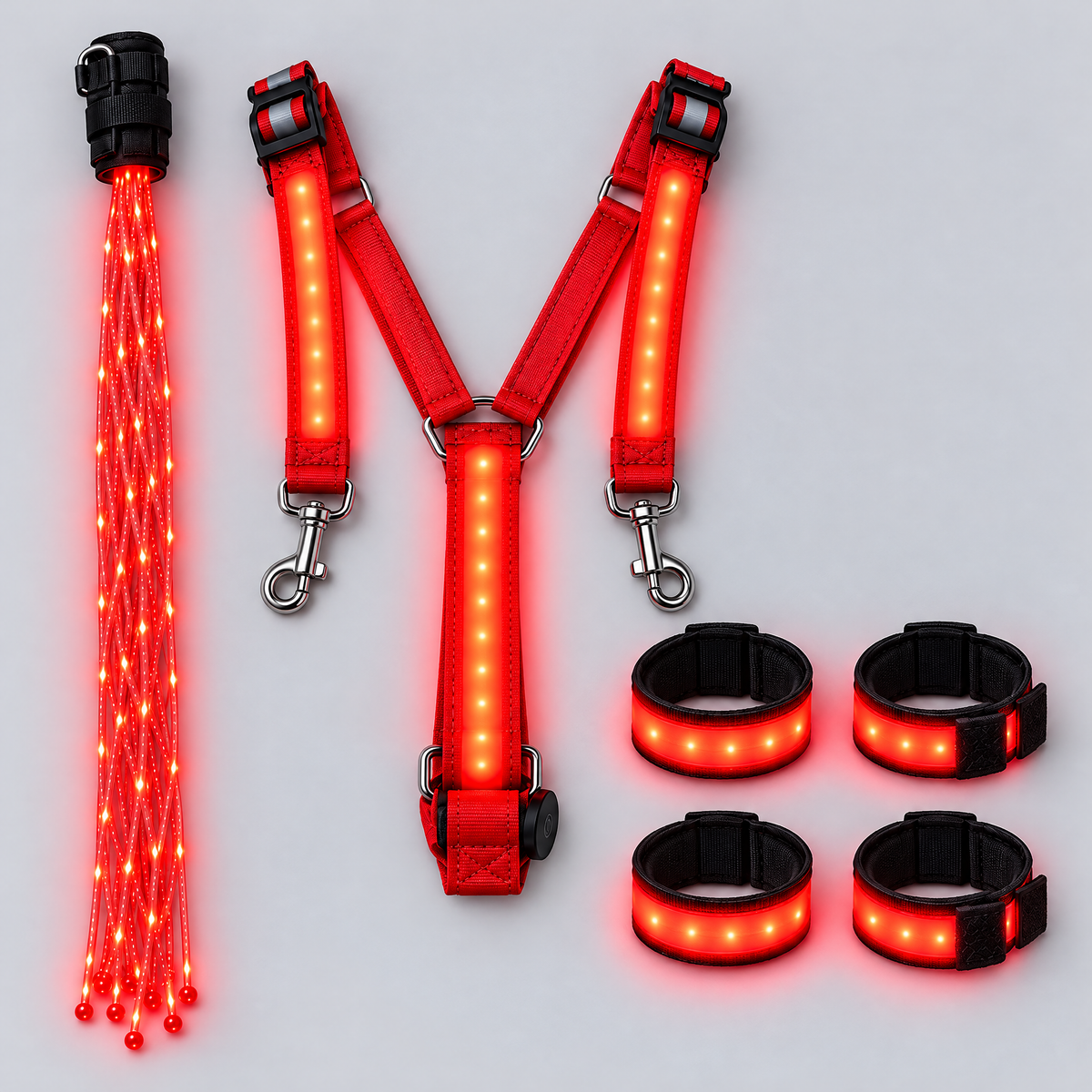 TrotLight Full Glow Kit in red